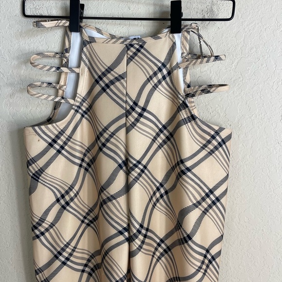 I.AM.GIA Lucid Straight Flare Plaid Pants Size Small - Picture 3 of 11